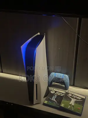Ps5 With 3games and One Pad