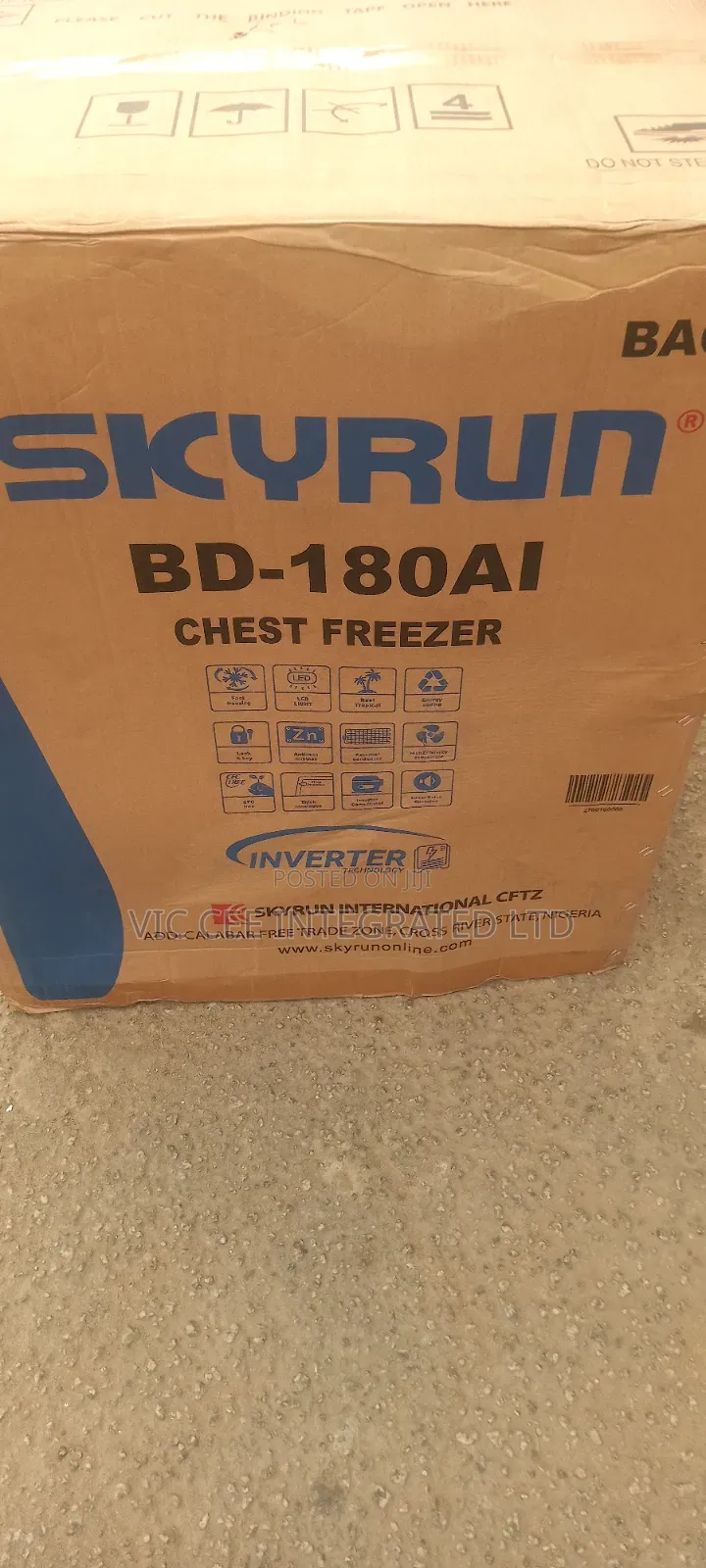 Skyrun Freezer Bd180ai Inverter