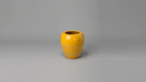 Apple Fiber-Clay Vase (H40cm, D20cm)