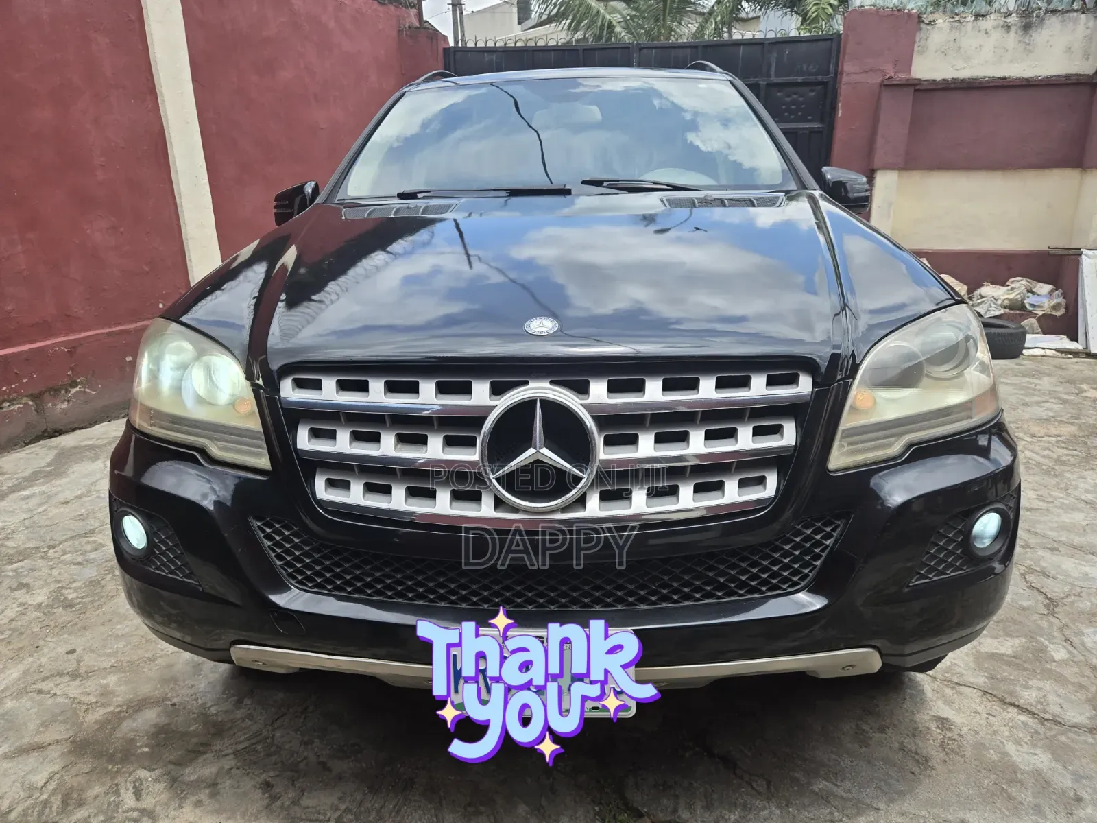 Mercedes-Benz M Class 2011 Black