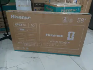 Original Hisense 58 Inch Smart 4K TV – Modern Design