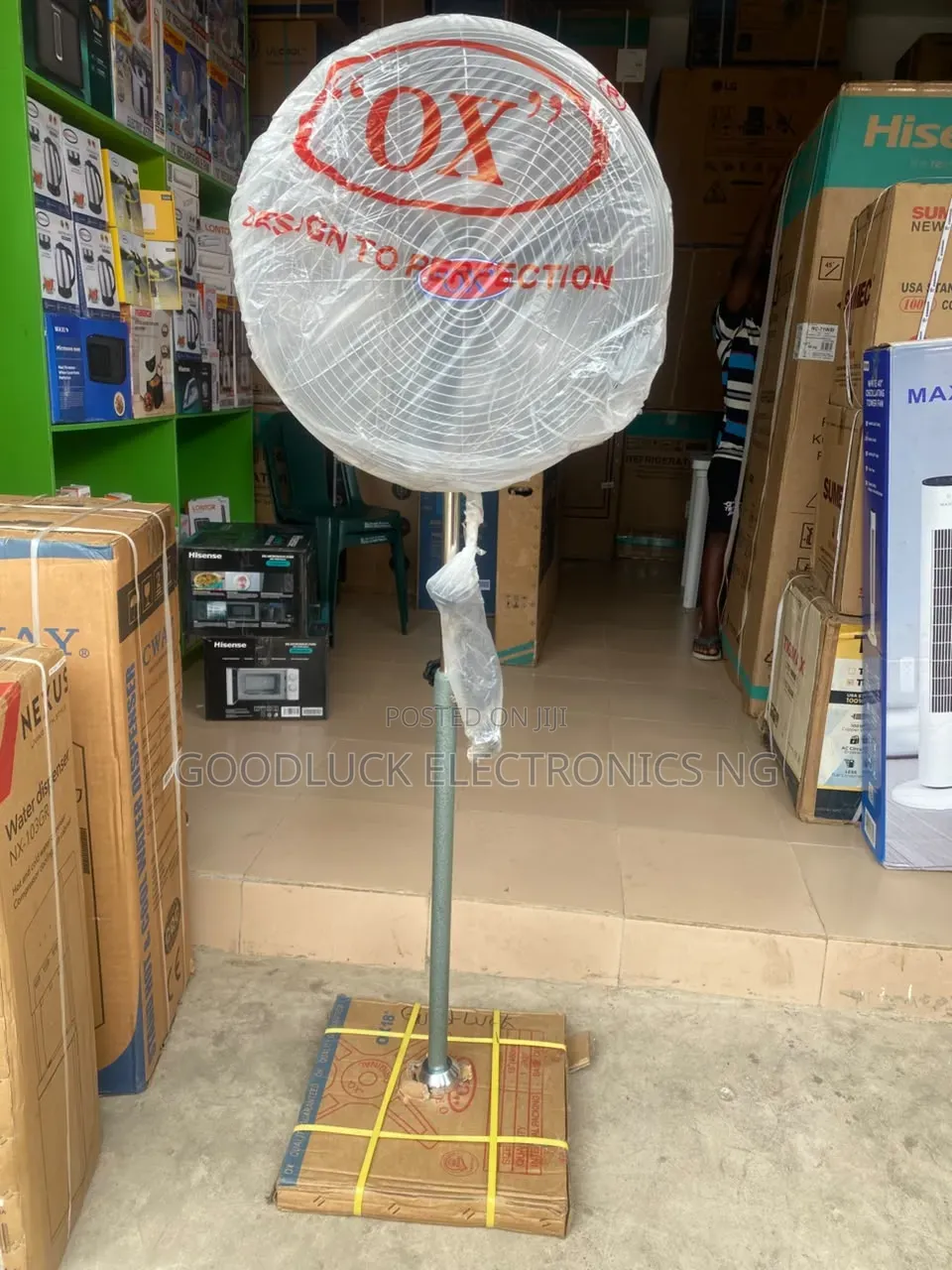 Industrial 18" Ox Standing Fan