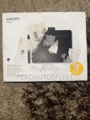 Wacom Intuos Creative Pen Tablet (Small, Model CTL-4100).