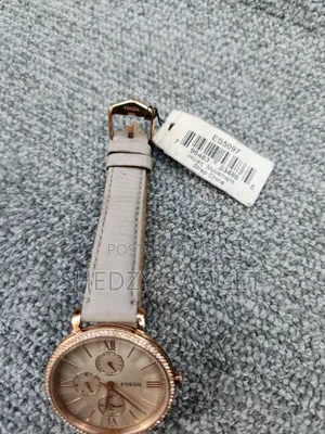 Fossil Women's Jacqueline 36mm Three-Hand Date, Rose Gold-Tone