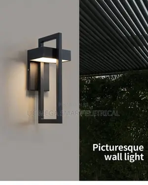 Waterproof Outdoor LED Wall Lighting Retro Vintage Black Color