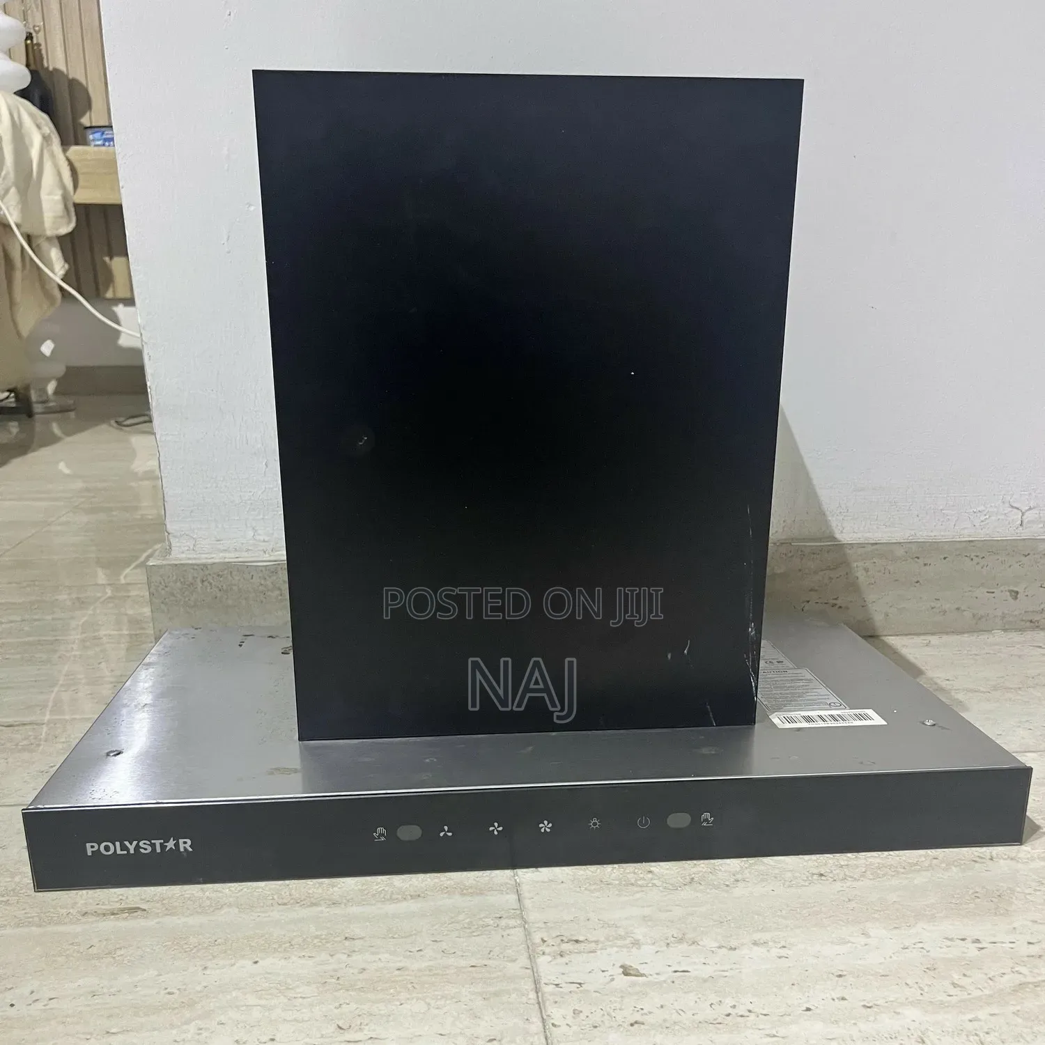 Original T-Shape Polystar Kitchen Heat Extractor 60x60cm