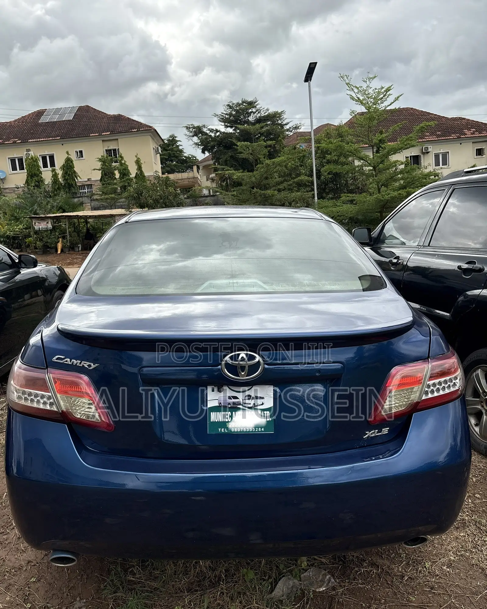 Toyota Camry 2008 Blue