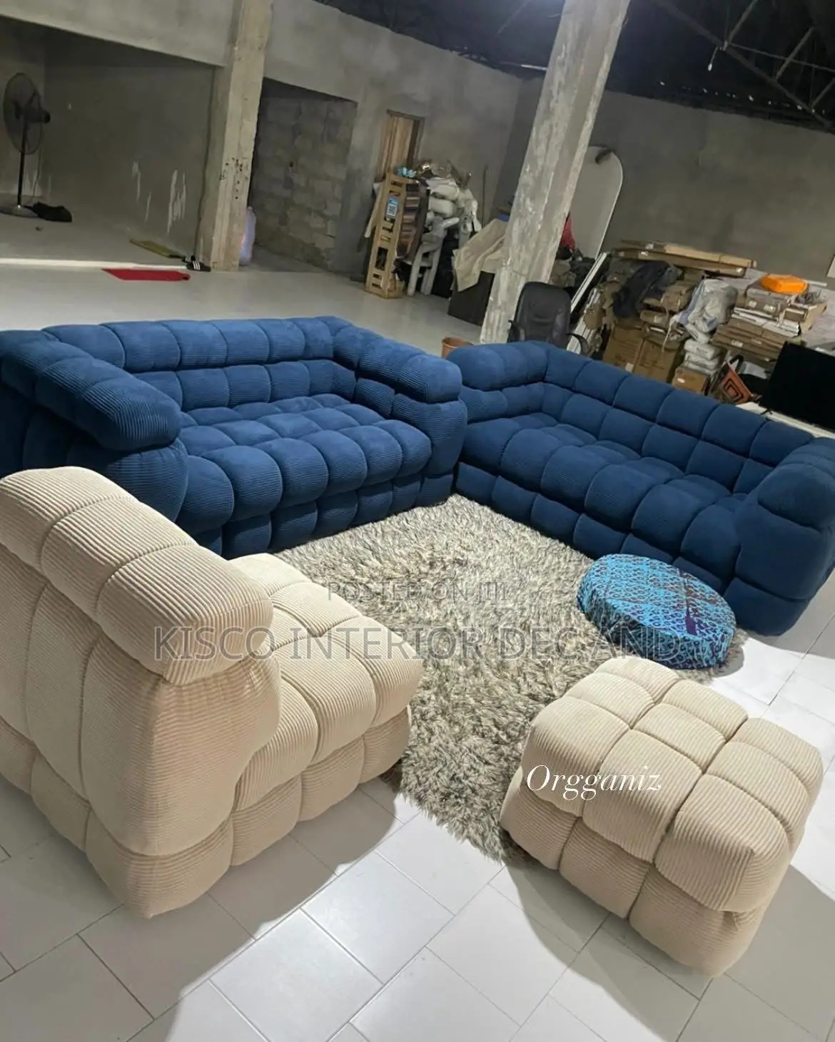 Complete Set of Sofas Chairs