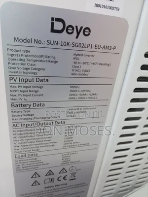10kva 48v Deye Solar Hybrid Inverter