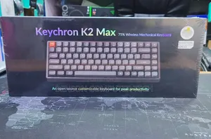 Keychron K2 Max 75% Wireless Mechanical Keyboard.