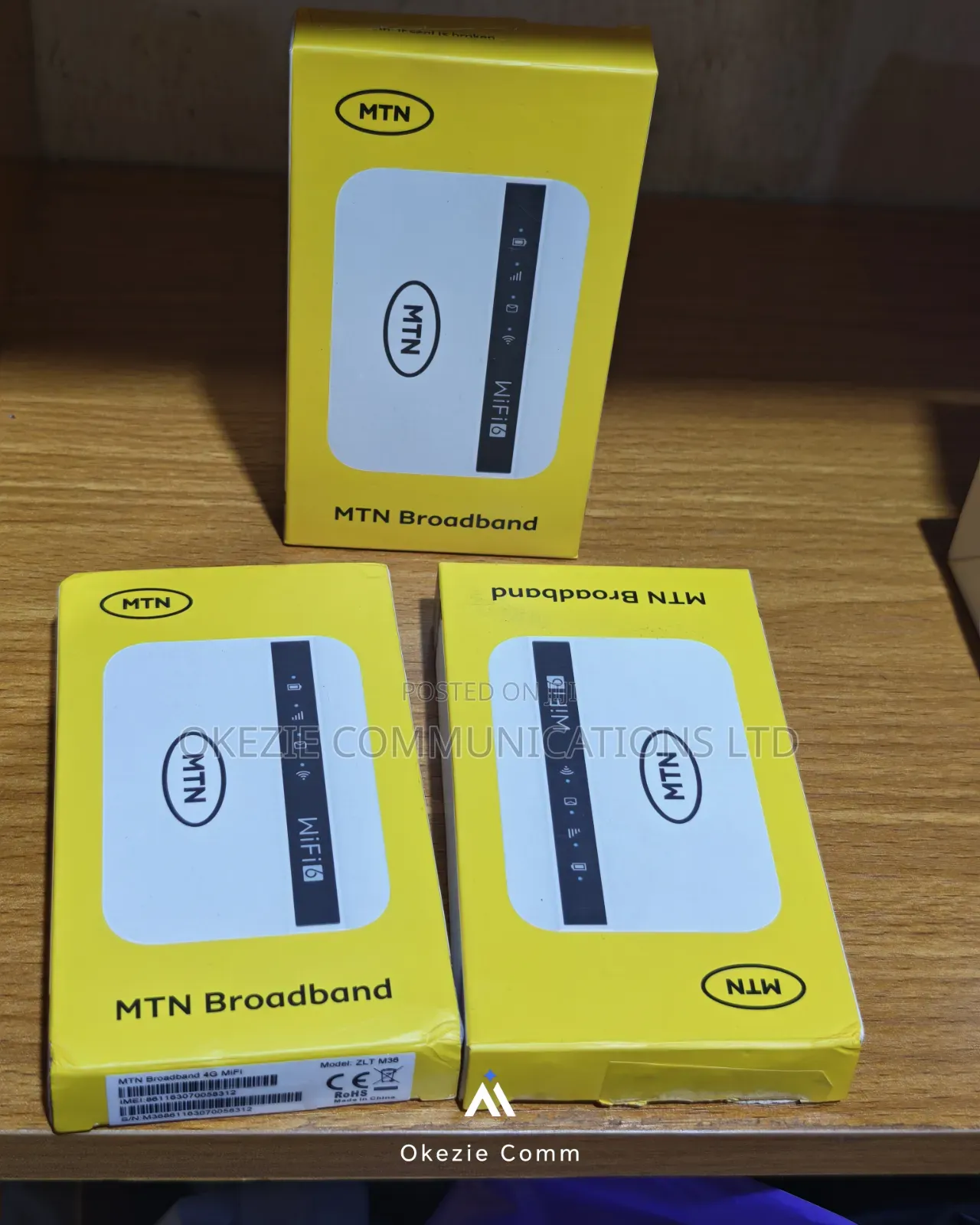 MTN 4g Mobile Wifi (Mifi) + Data Sim