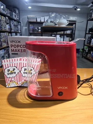 VPCOK 1200W Electric Popcorn Maker - Oil-Free & Fast