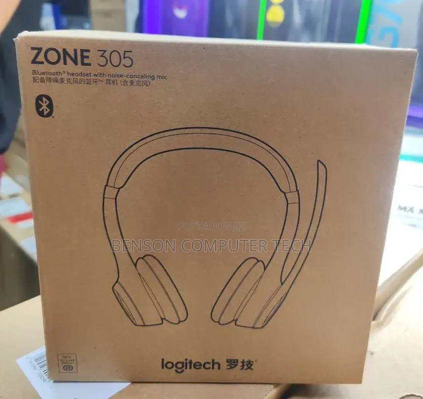 Logitech Zone 305 Bluetooth Headset.