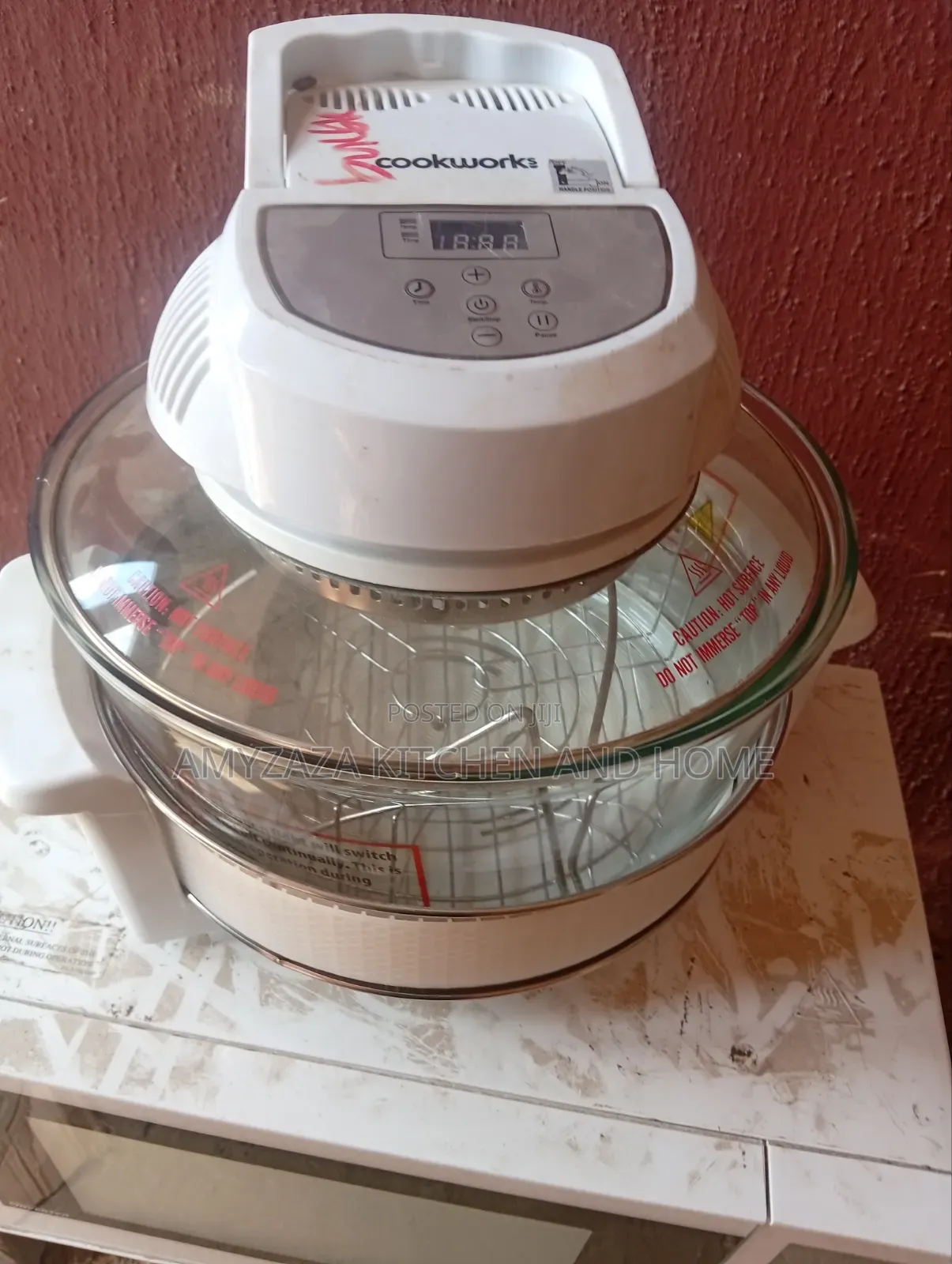 Cookworks Digital Halogen Oven, Versatile Table Top Convention Oven