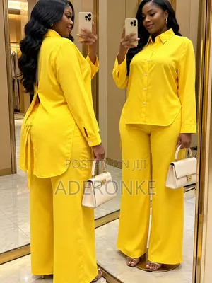 Quality Luxury Two Pieces Set Available in Sizes