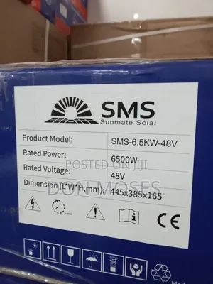 6.5kva SMS Solar Hybrid Inverter 48v