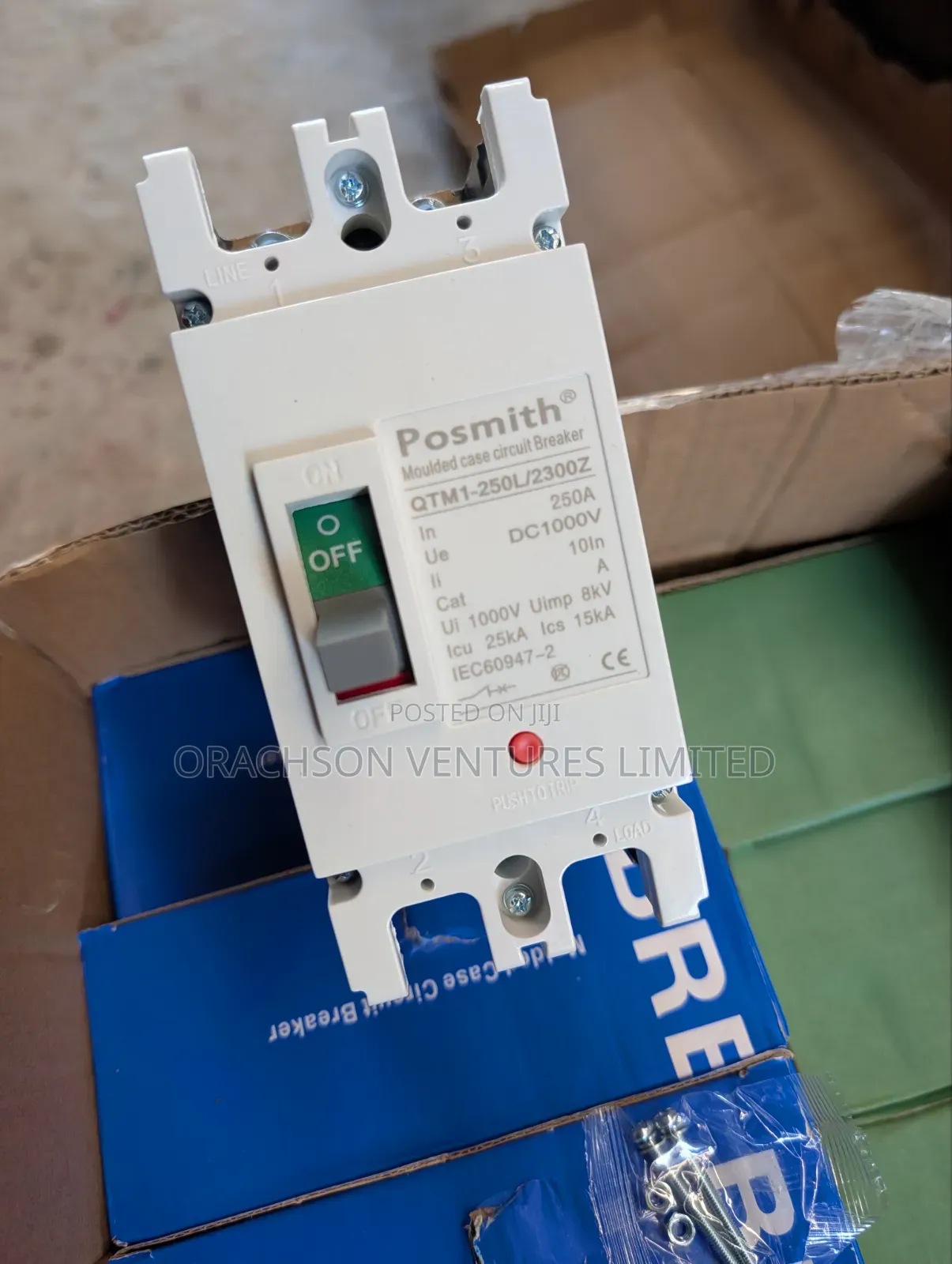 Breaker's 250amps DC 2pole