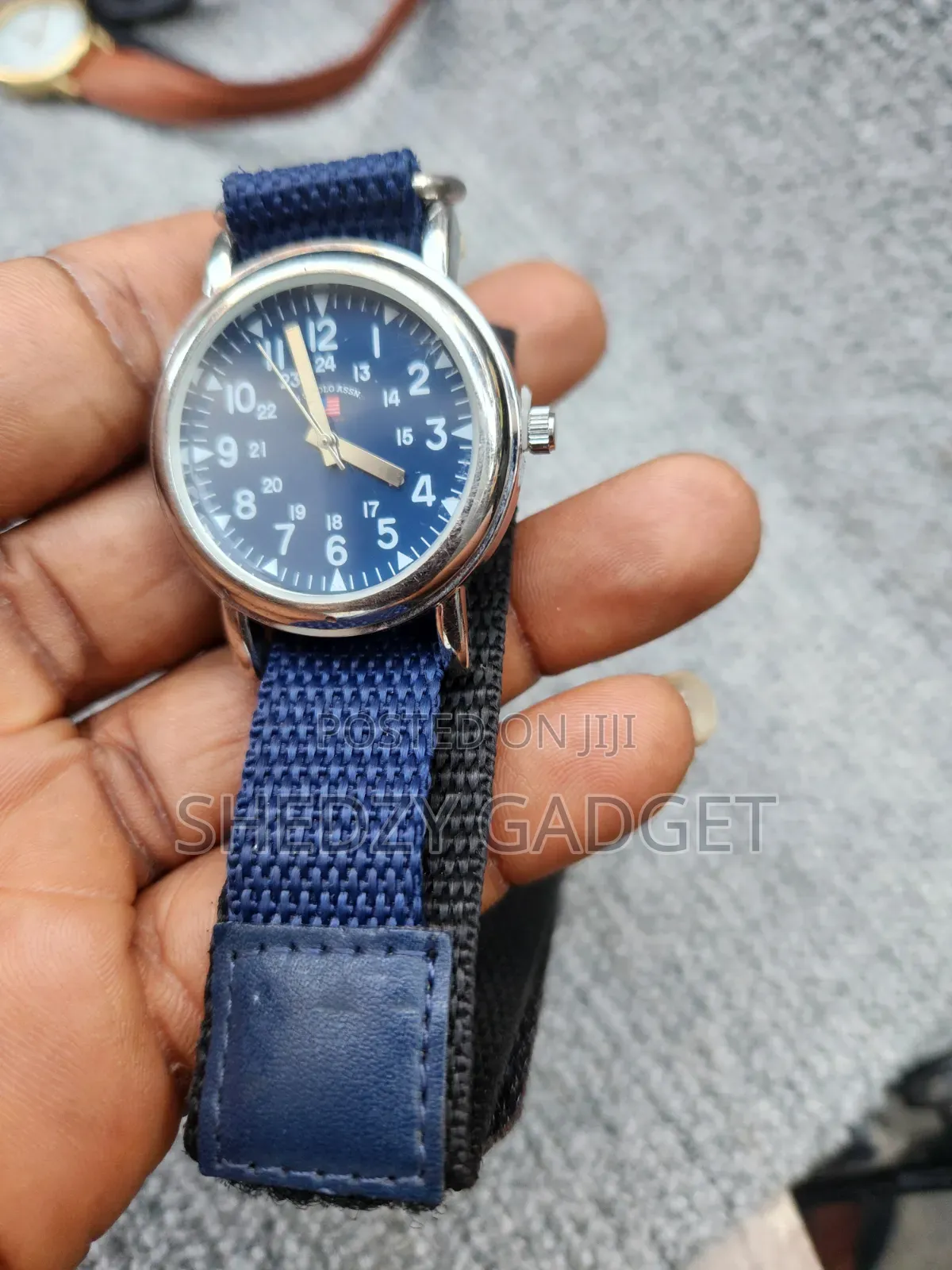 USPA Junior Navy Nylon Strap Watch. U.S Polo Assn