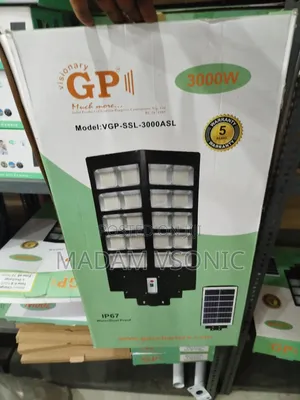 GP 3000W Solar Powered Street Light