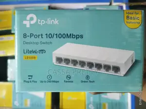 TP-Link 8-Port 10/100Mbps Desktop Switch.