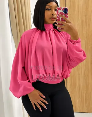 Beautiful High Neck Blouse.