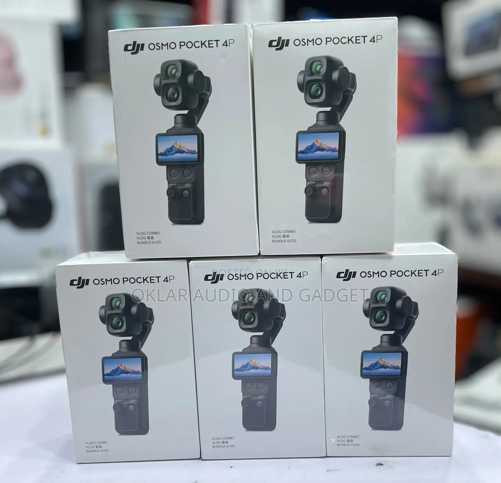Dji Osmo Pocket 4p Vlog Combo