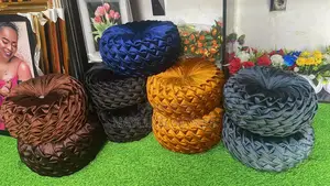 Luxury Round Velvet Throw Pillows