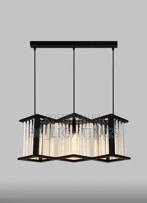 Restaurant Crystal Pendant Light Dining Room Lamp Hall Bar Lamp