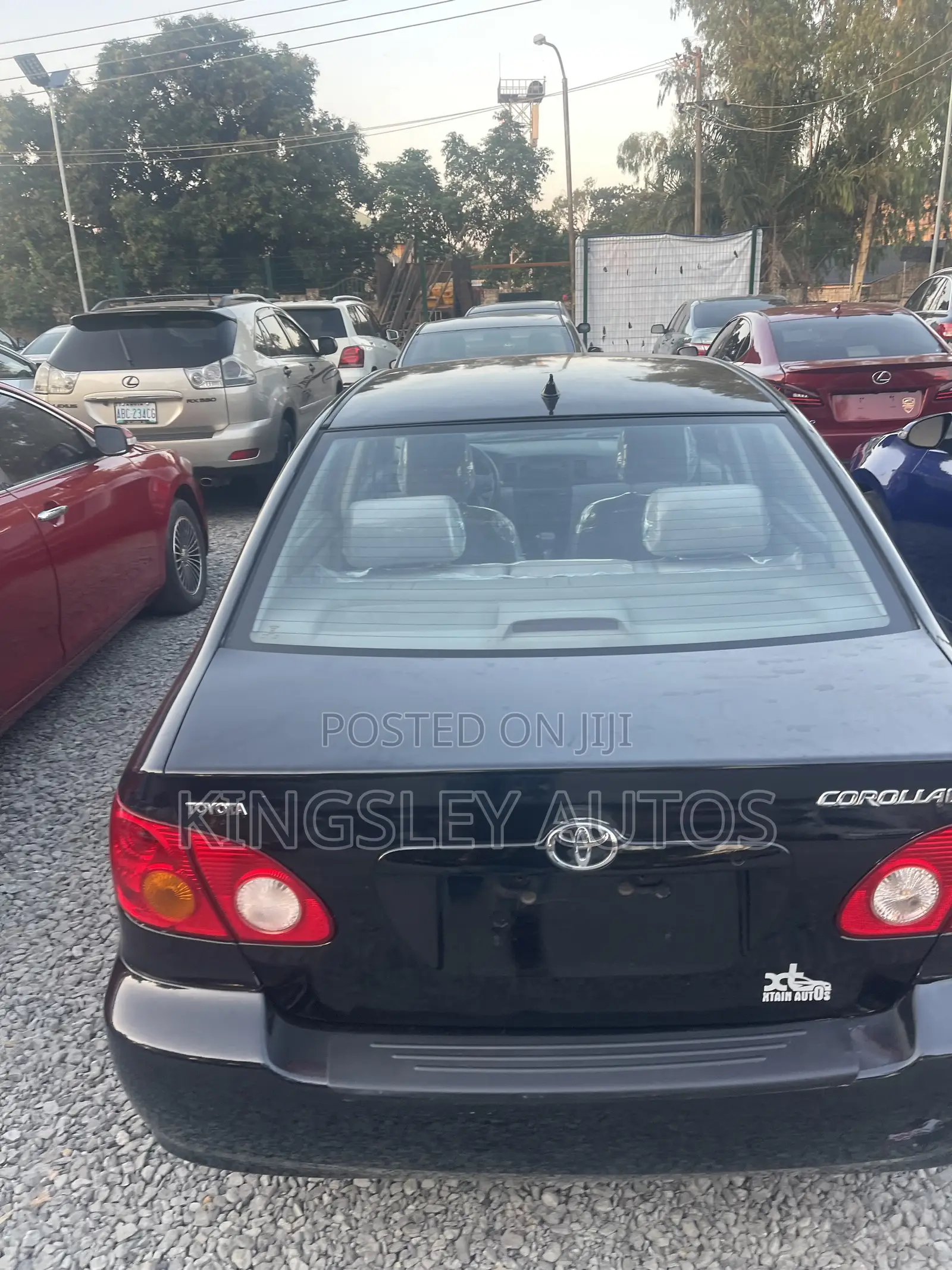 Toyota Corolla 2002 Black