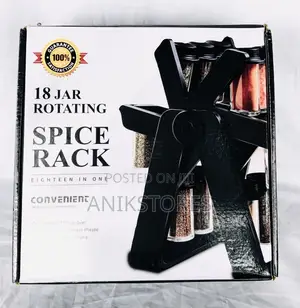18 Jar Rotating Spice Rack