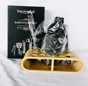 Wooden Wine Shaker Set S/S