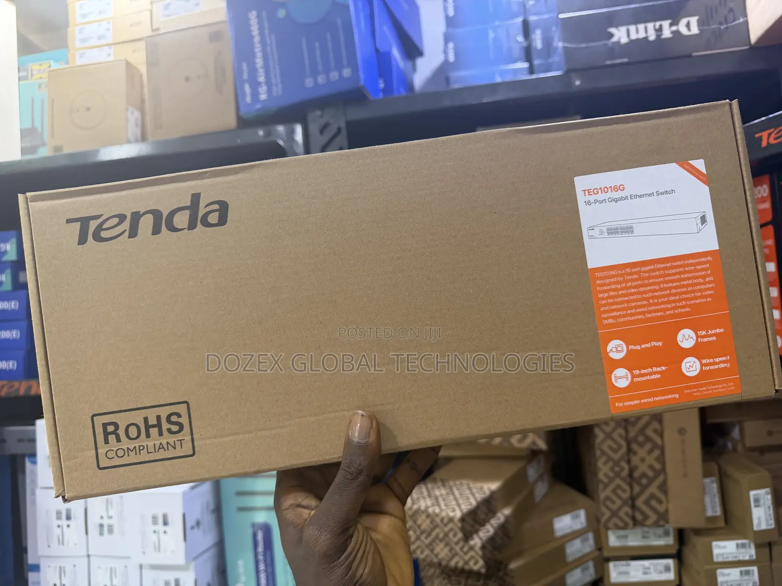 16 Ports Gigabits Network Switch