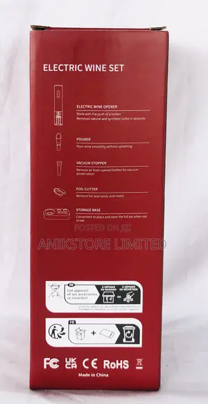 Electric Wine Set (Battery)