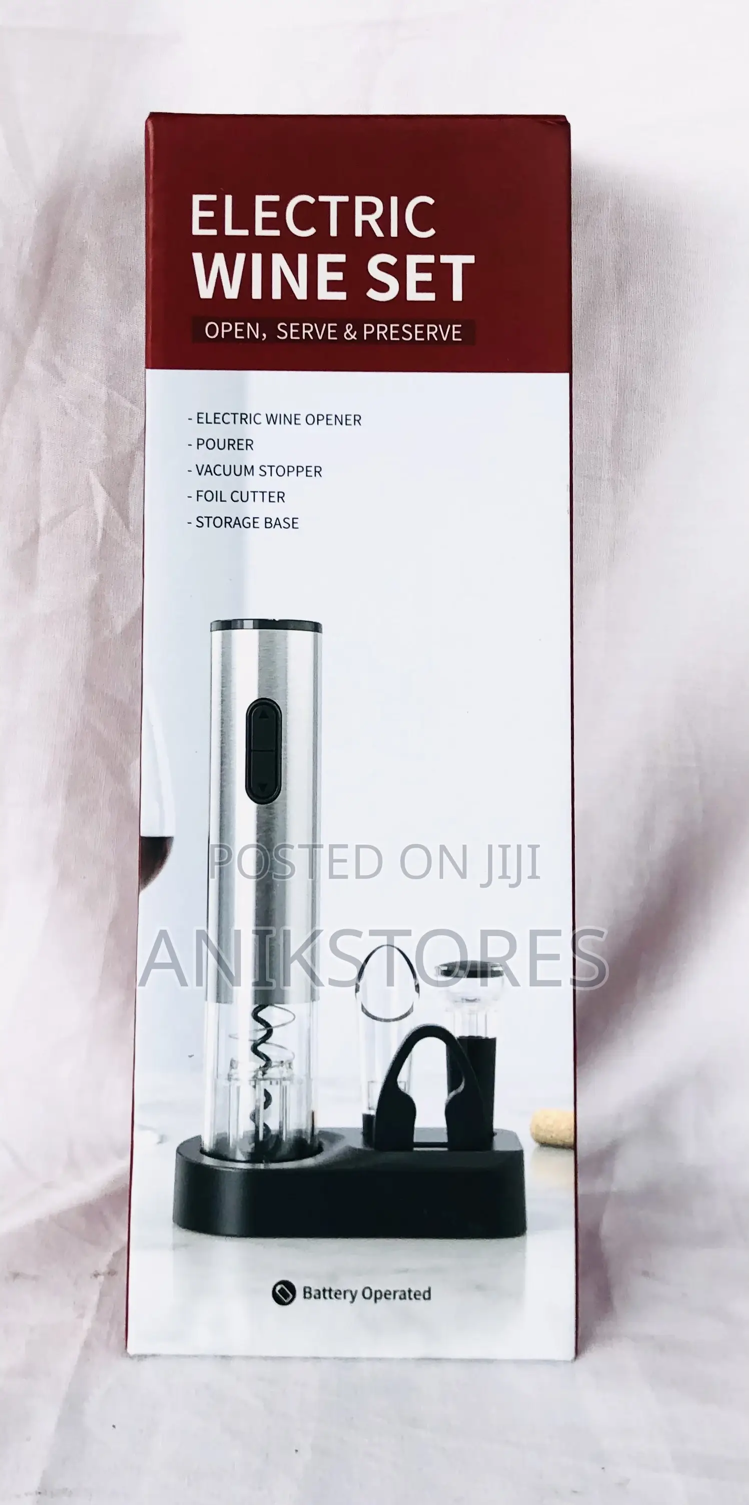 Electric Wine Set (Battery)