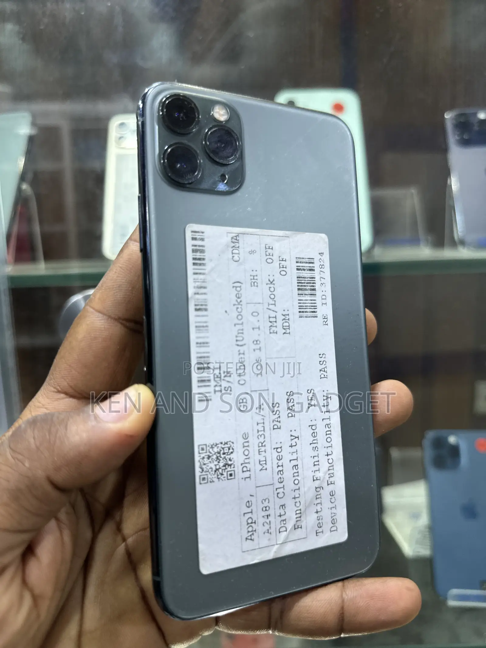 Apple iPhone 11 Pro Max 64 GB Black