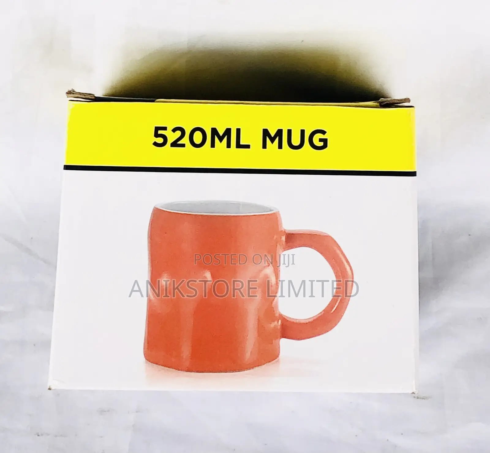 Plain Ceramic Beaded Mug