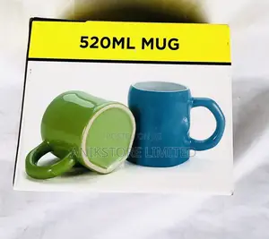 Plain Ceramic Beaded Mug