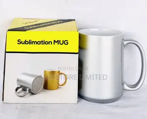 Coated Handle Mug (Silver)