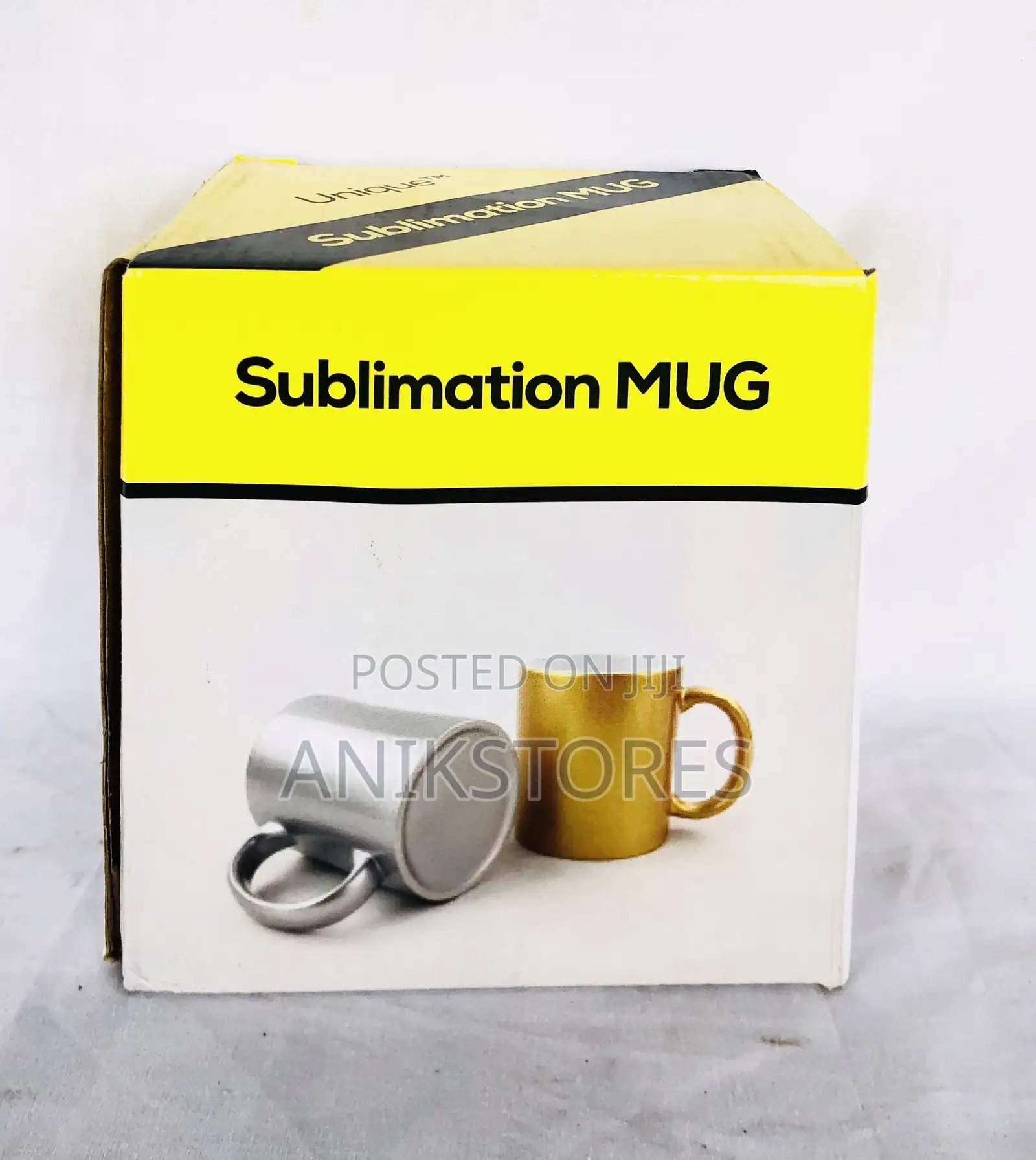 Coated Handle Mug (Silver)