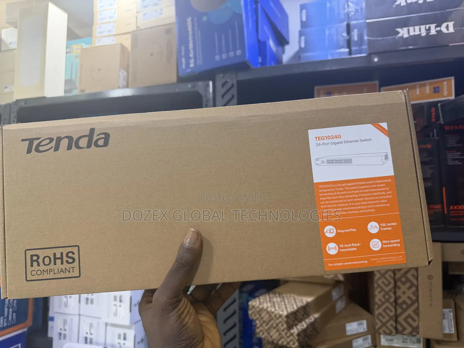 Tenda 24 Ports Gigabits Network Switch