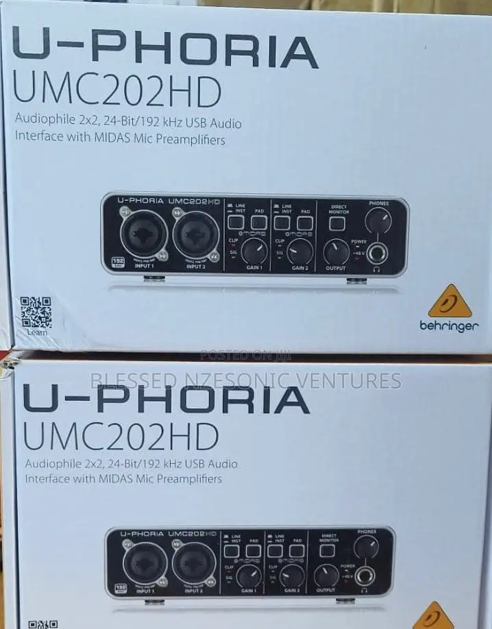Behringher Sound Card