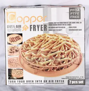Round Crispy Copper Tray S/S
