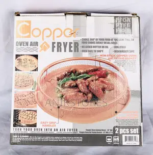 Round Crispy Copper Tray S/S