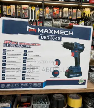 Maxmech Ued 20-10 Cordless Drill Driver 20v