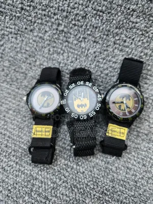 Batman Logo DC Comics Accutime Analogue Watch Kid's Size C42