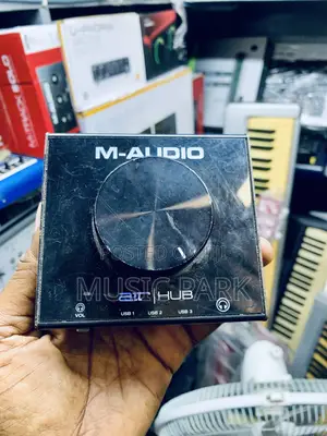 The M-Audio AIR Hub, a USB Monitoring Interface and 3-Port USB Hub