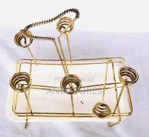 Rectangular Cup Holder (Gold)