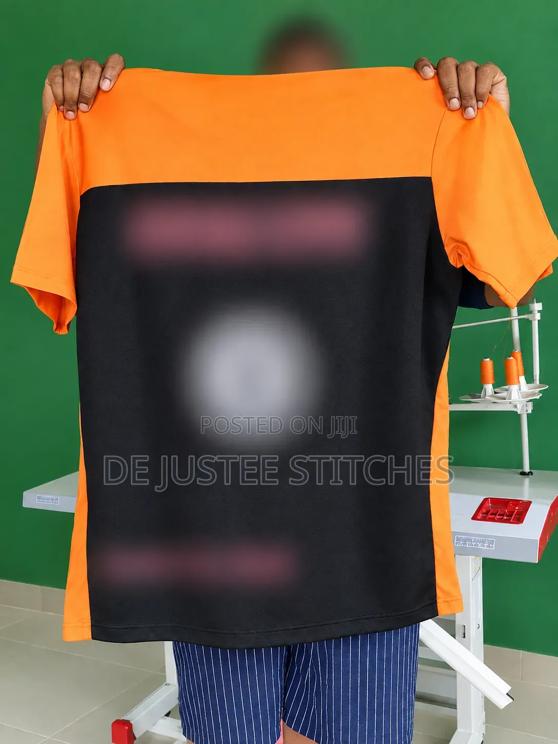 Round Neck Tshirt Production and Branding.