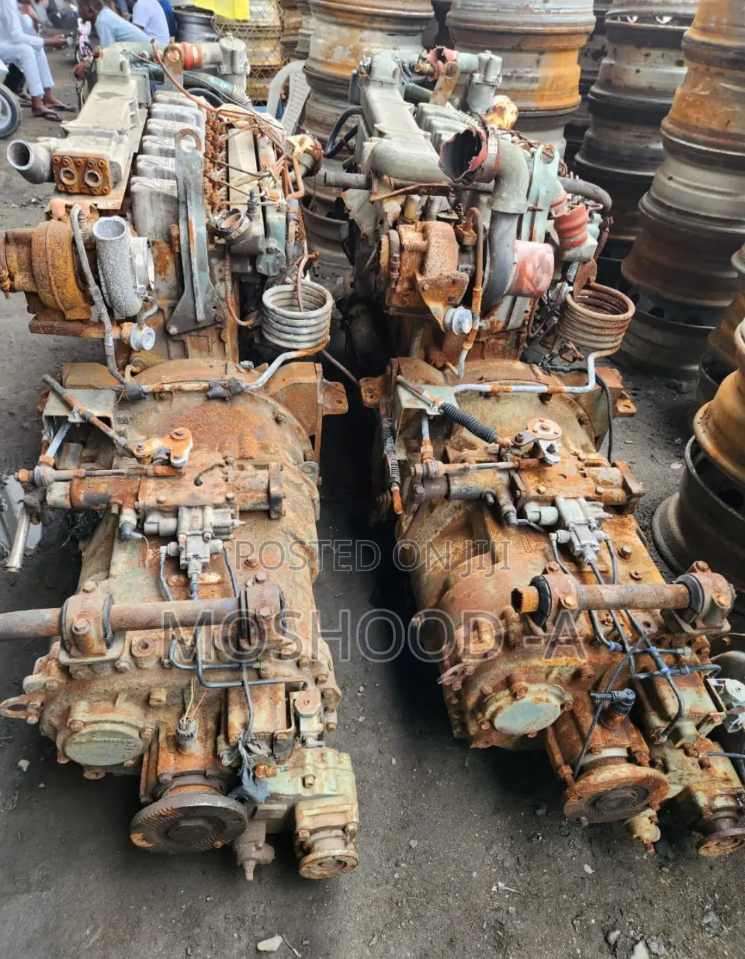 Howo Engine 375 With Gearbox