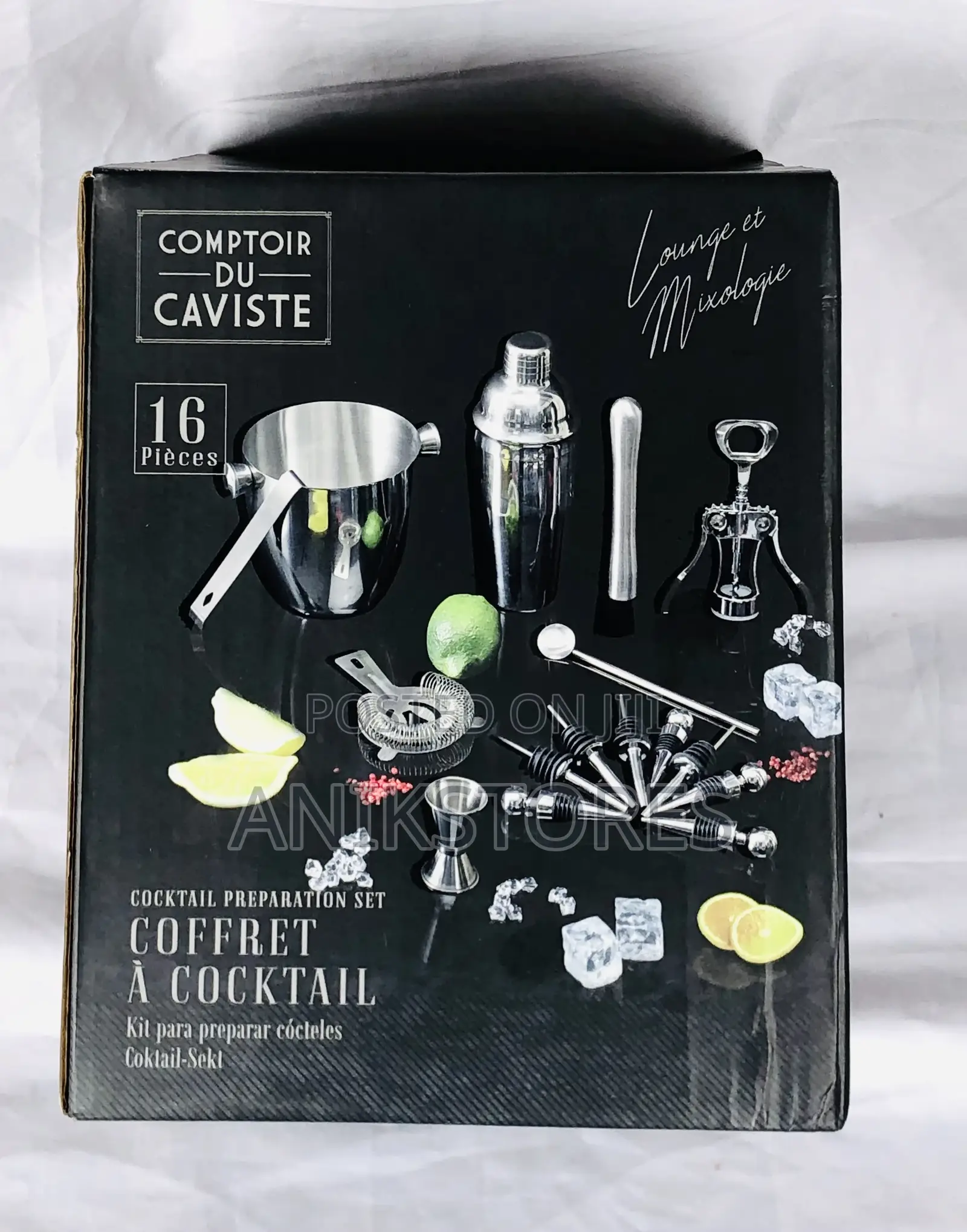 Wine Shaker Set With Ice Bowl